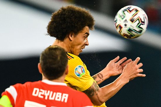 Russia Soccer Euro 2020 Qualifier Russia - Belgium