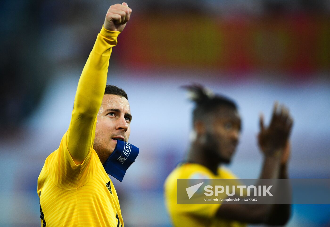 Russia Soccer Euro 2020 Qualifier Russia - Belgium