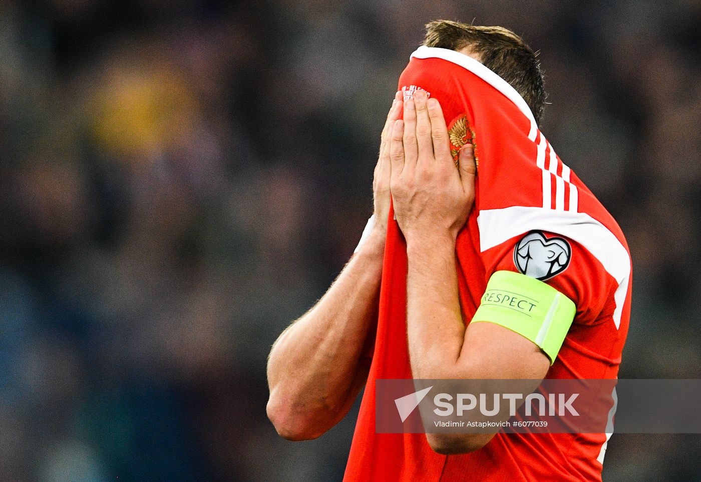 Russia Soccer Euro 2020 Qualifier Russia - Belgium