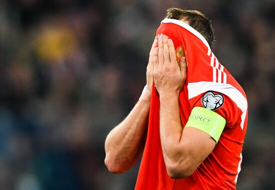 Russia Soccer Euro 2020 Qualifier Russia - Belgium