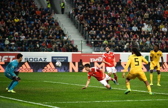 Russia Soccer Euro 2020 Qualifier Russia - Belgium