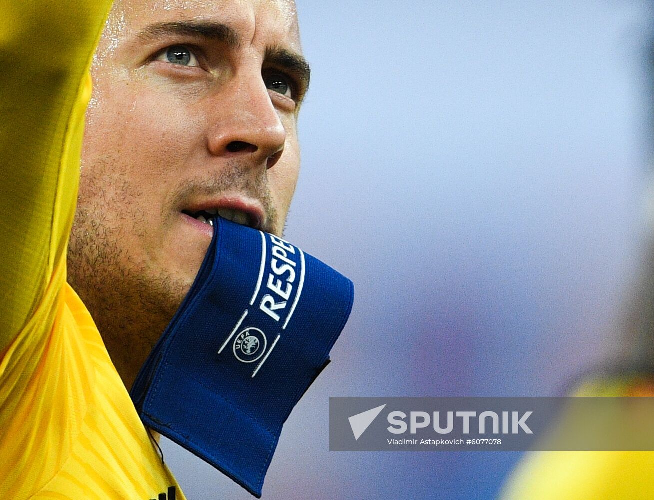 Russia Soccer Euro 2020 Qualifier Russia - Belgium