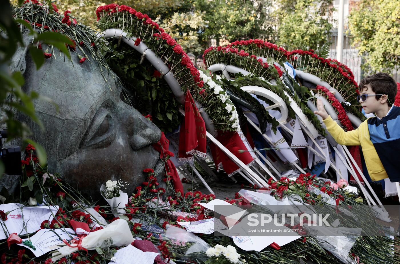 Greece Polytechnic Student Uprising Anniversary