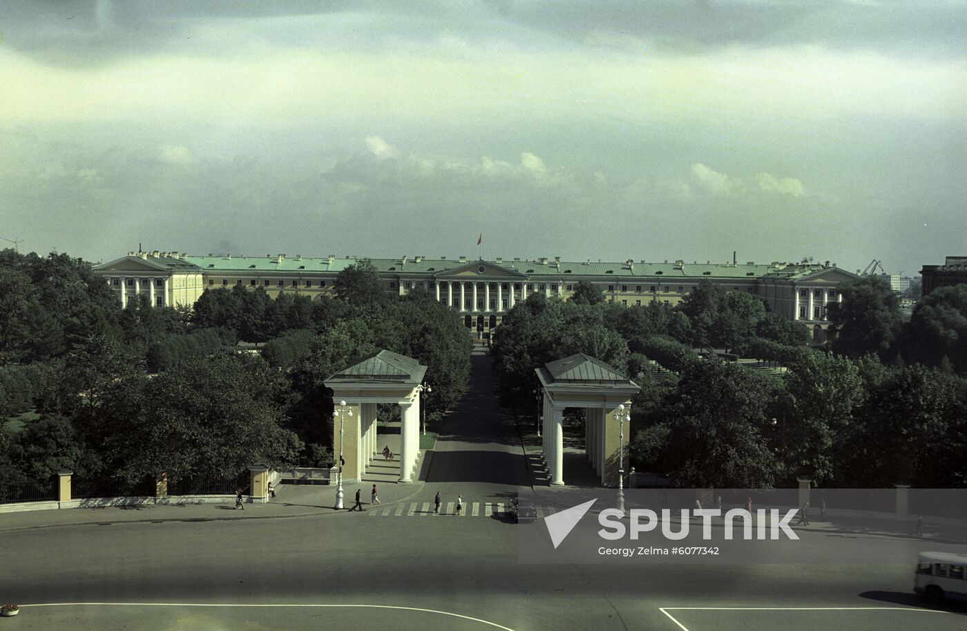 Smolny State Historical-Memorial Museum in Leningrad