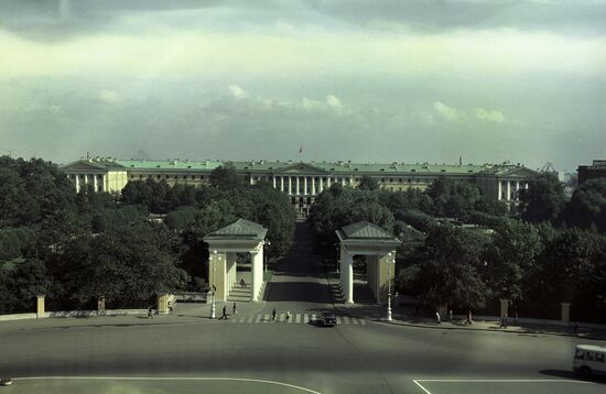 Smolny State Historical-Memorial Museum in Leningrad