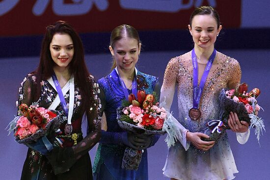 Russia Figure Skating Rostelecom Cup Awarding Ceremony