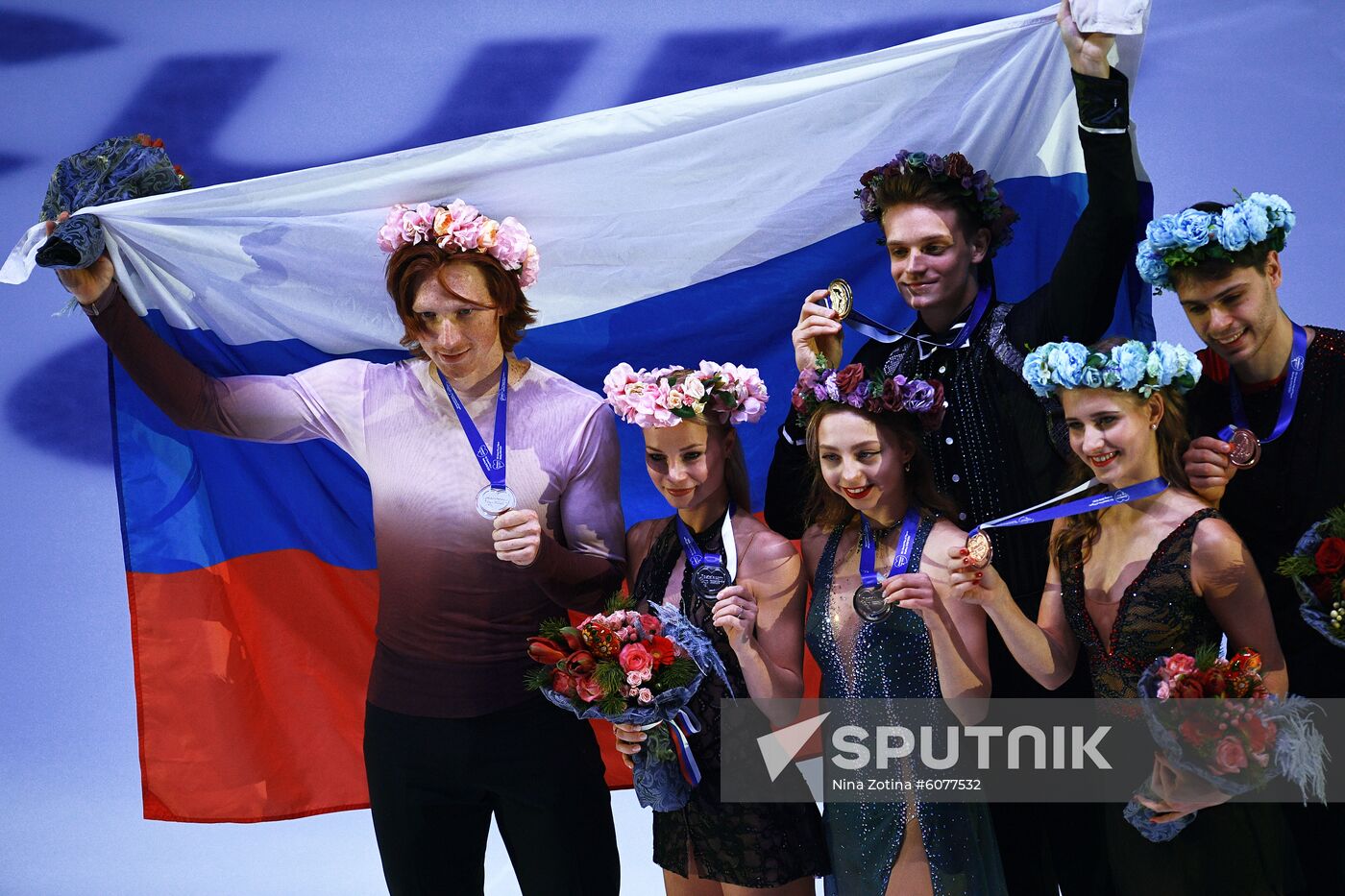 Russia Figure Skating Rostelecom Cup Awarding Ceremony