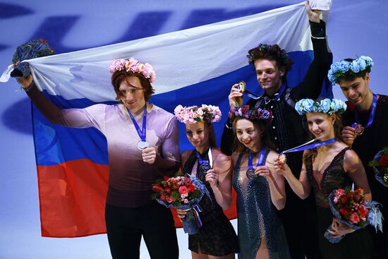 Russia Figure Skating Rostelecom Cup Awarding Ceremony