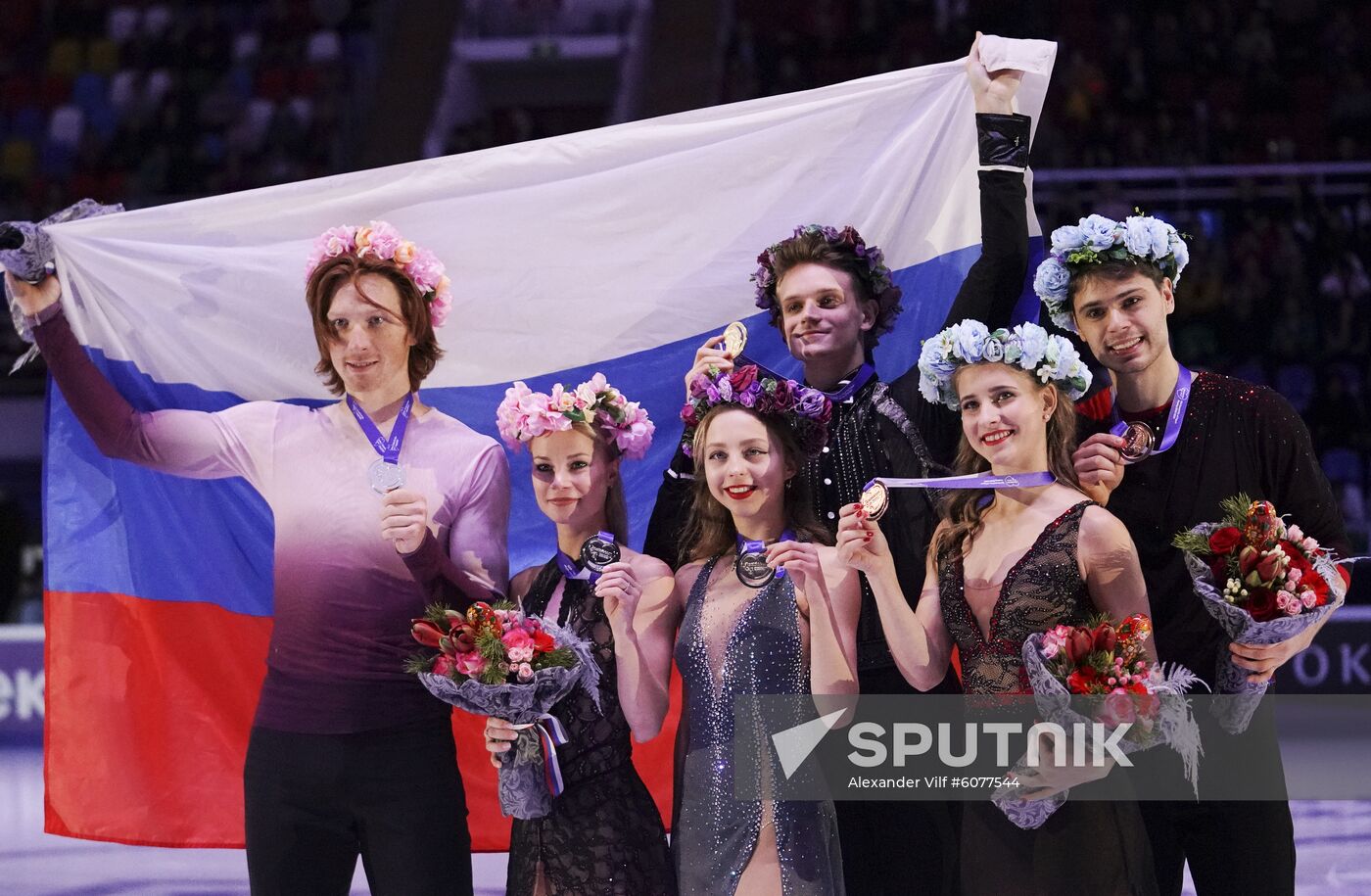 Russia Figure Skating Rostelecom Cup Awarding Ceremony
