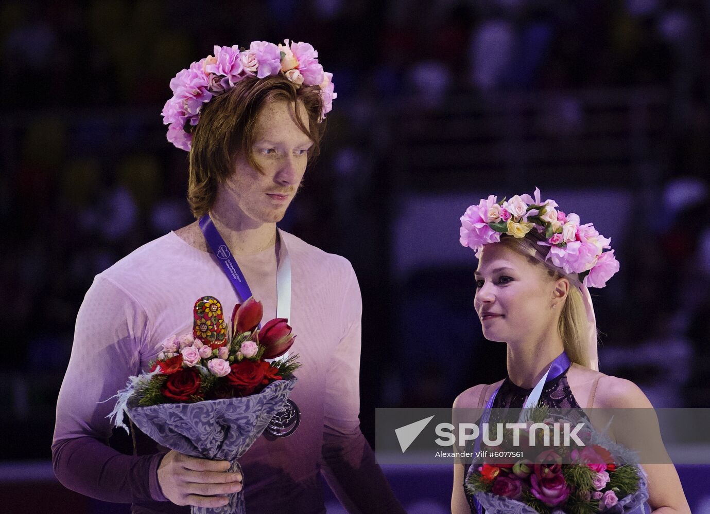 Russia Figure Skating Rostelecom Cup Awarding Ceremony