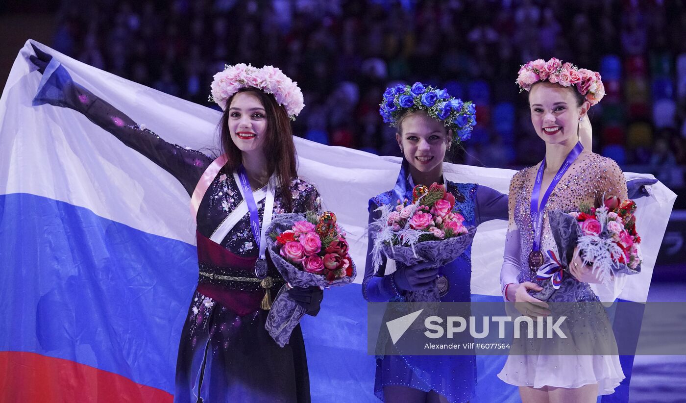 Russia Figure Skating Rostelecom Cup Awarding Ceremony
