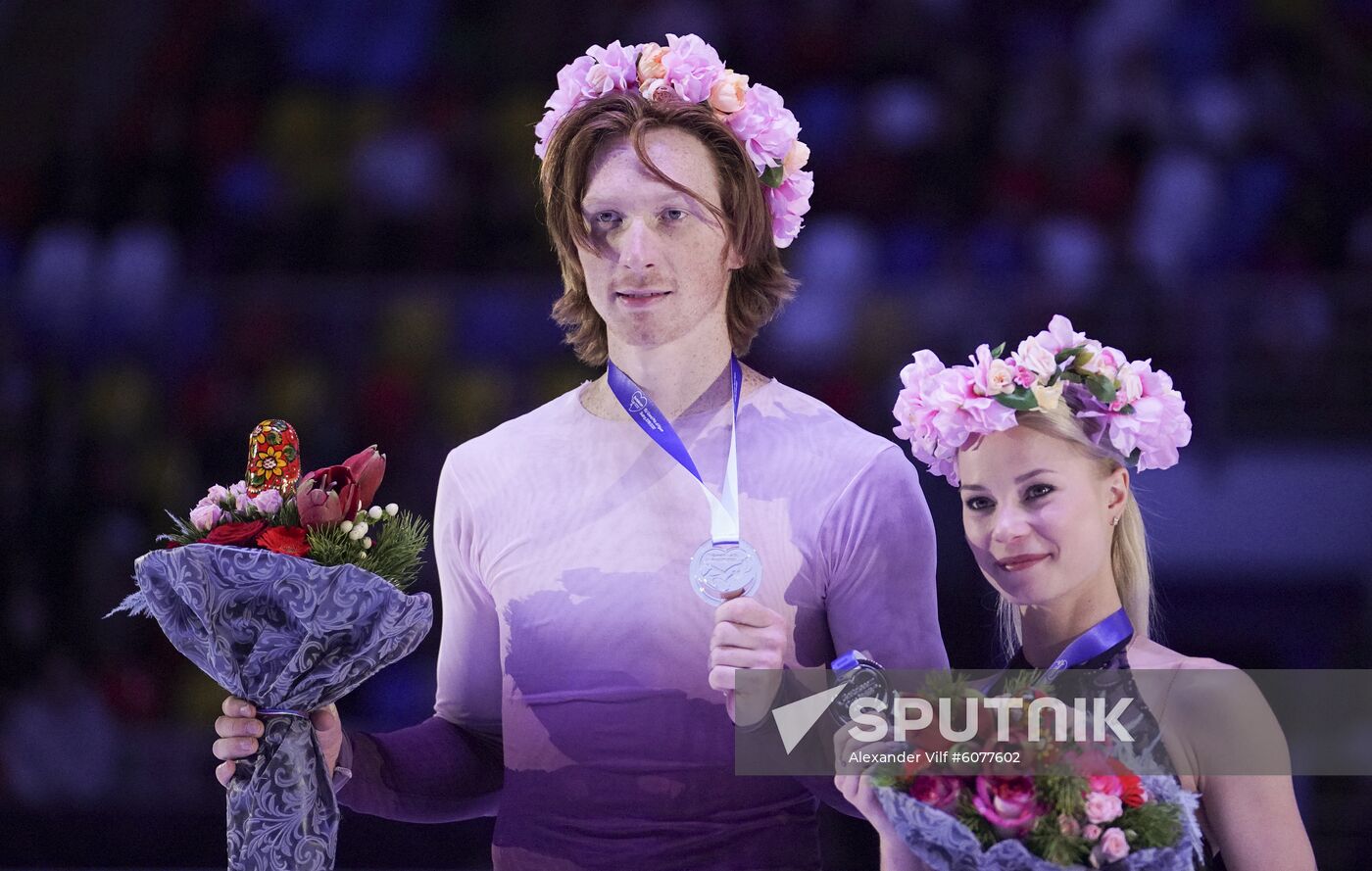Russia Figure Skating Rostelecom Cup Awarding Ceremony