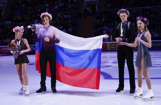 Russia Figure Skating Rostelecom Cup Awarding Ceremony