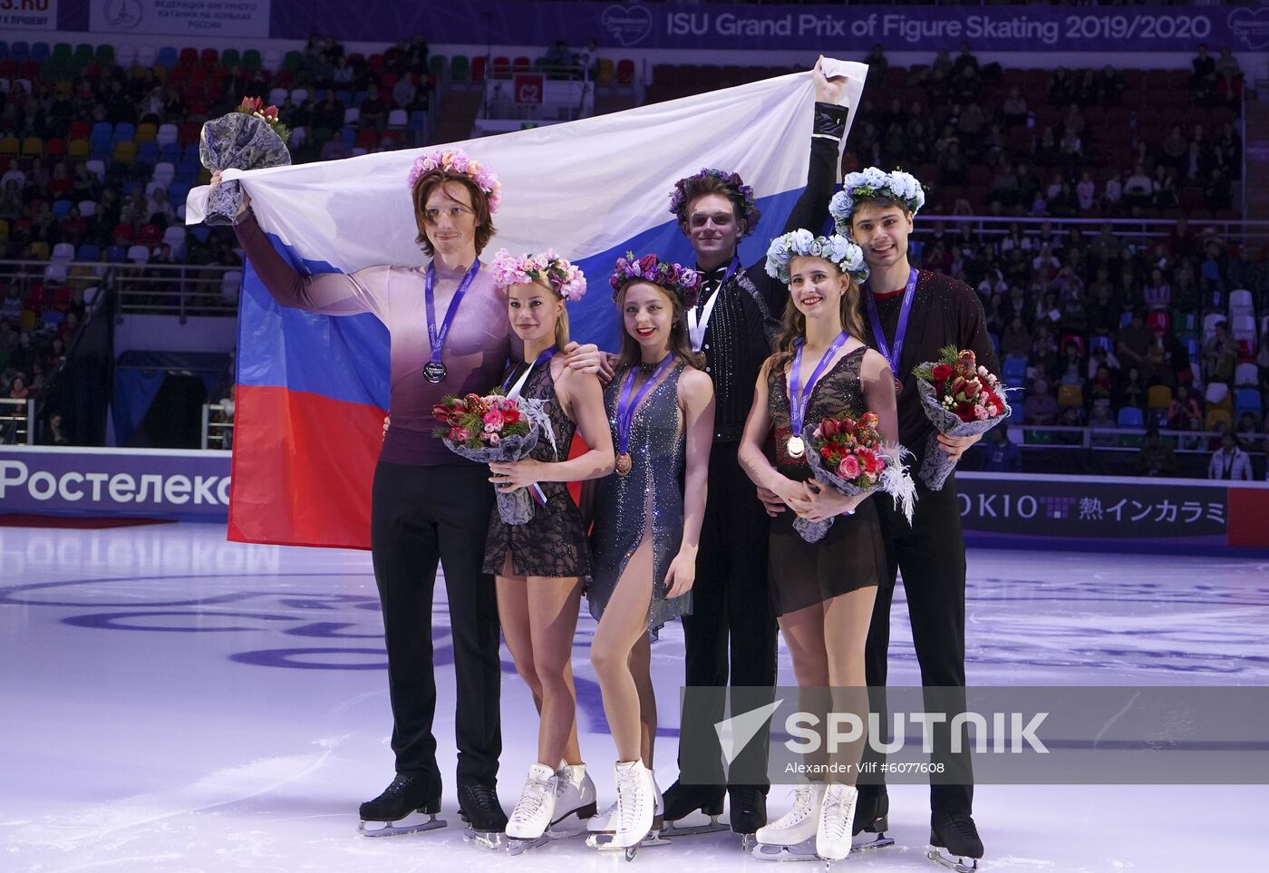 Russia Figure Skating Rostelecom Cup Awarding Ceremony