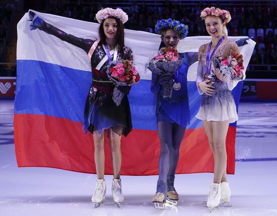 Russia Figure Skating Rostelecom Cup Awarding Ceremony