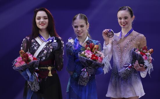 Russia Figure Skating Rostelecom Cup Awarding Ceremony