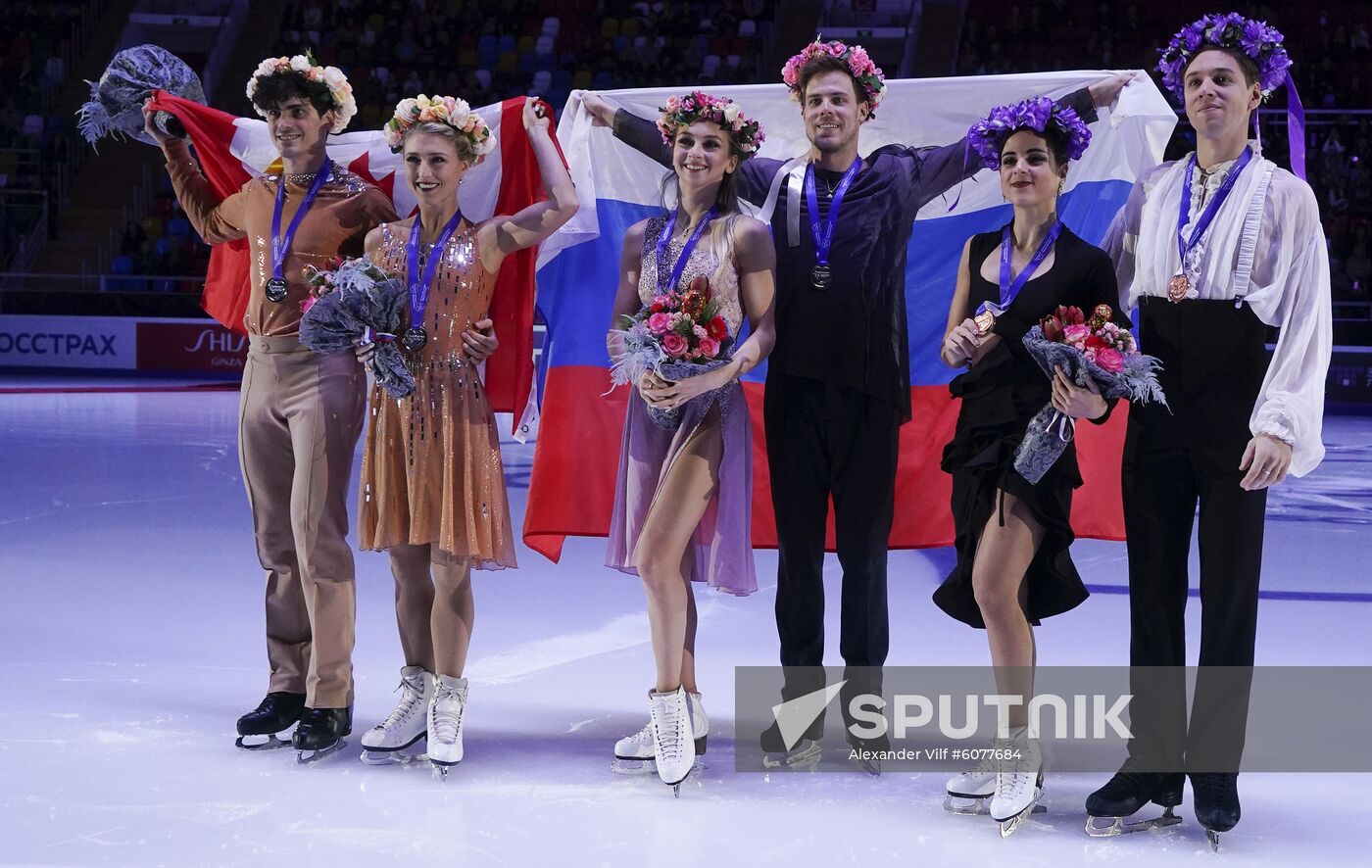 Russia Figure Skating Rostelecom Cup Awarding Ceremony