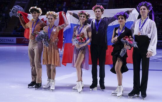 Russia Figure Skating Rostelecom Cup Awarding Ceremony
