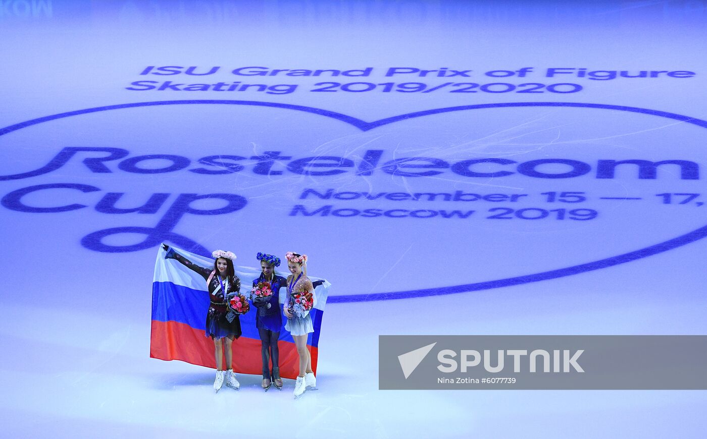 Russia Figure Skating Rostelecom Cup Awarding Ceremony