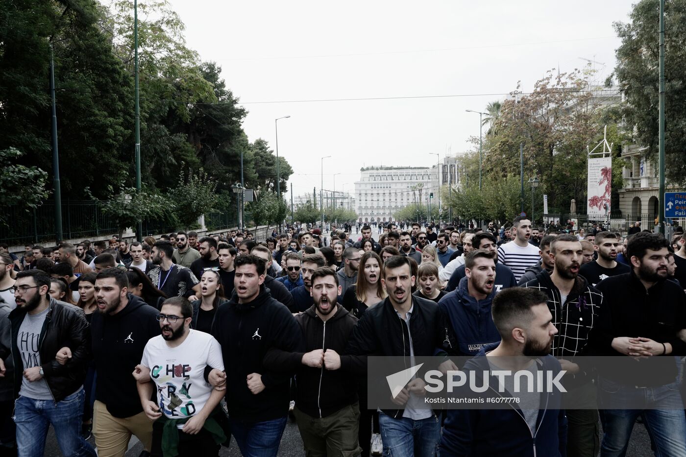Greece Polytechnic Student Uprising Anniversary