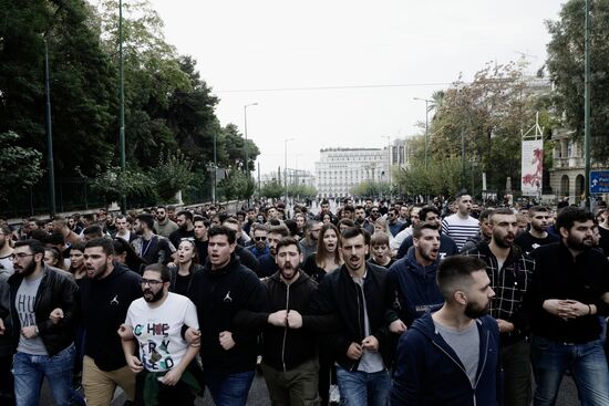 Greece Polytechnic Student Uprising Anniversary