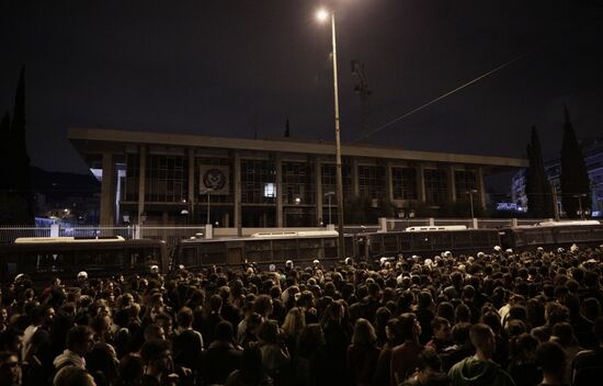 Greece Polytechnic Student Uprising Anniversary