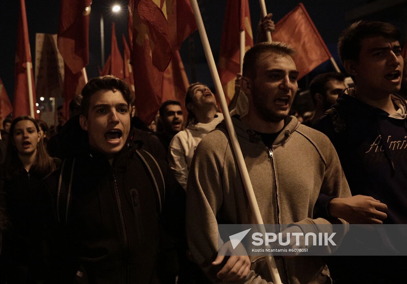Greece Polytechnic Student Uprising Anniversary