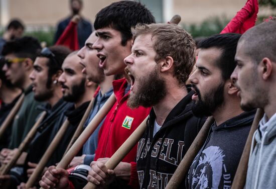 Greece Polytechnic Student Uprising Anniversary