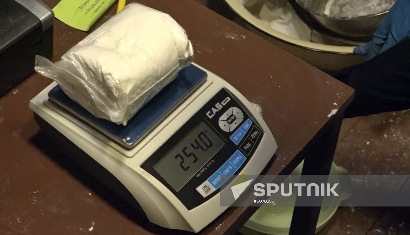 Russia Drug Laboratory Found
