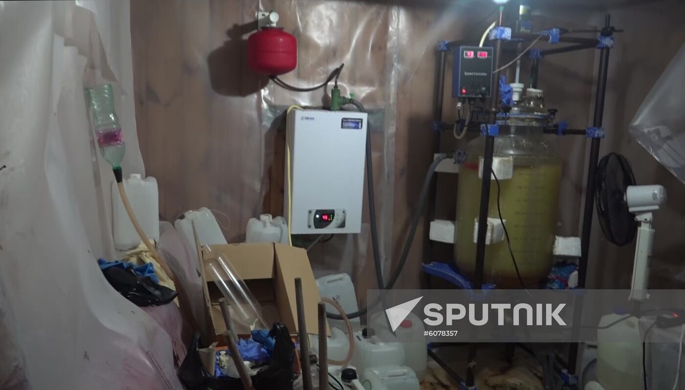 Russia Drug Laboratory Found