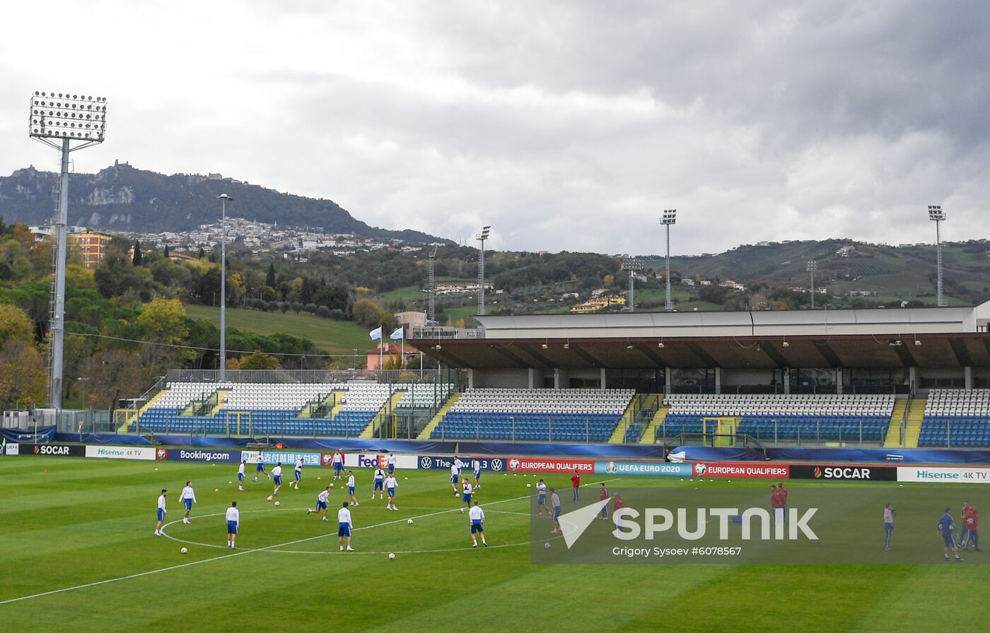 San Marino Soccer Euro 2020 Russia Training Session