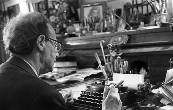 Soviet writer Lev Kassil