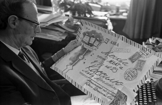 Soviet writer Lev Kassil