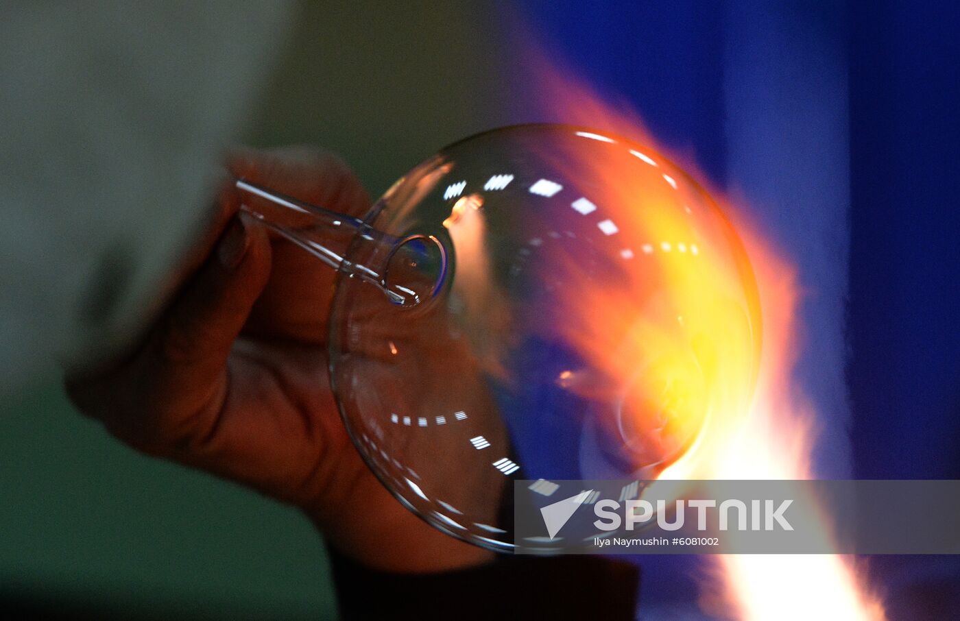 Christmas tree decorations made at Biryusinka factory in Krasnoyarsk