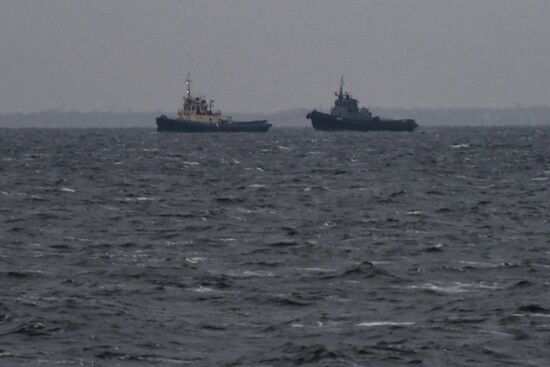 Ukraine Russia Ships