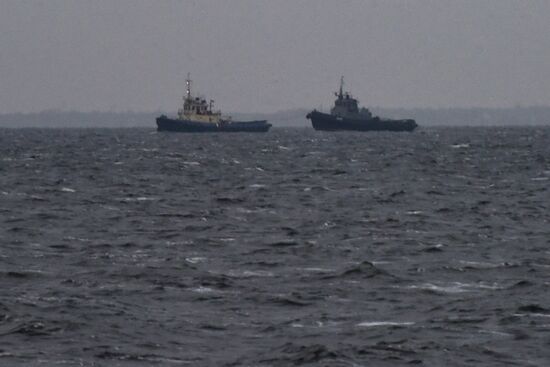 Ukraine Russia Ships