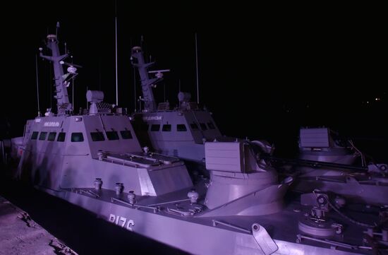 Ukraine Russia Ships