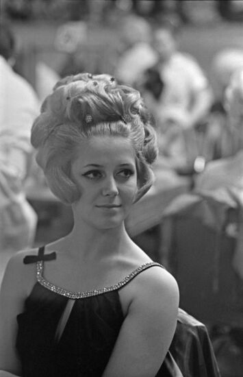 First Russian national hair stylist competition