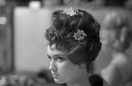 First Russian national hair stylist competition