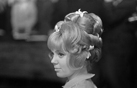 First Russian national hair stylist competition