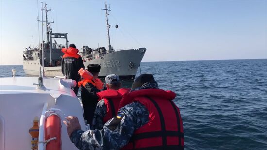 Ukraine Russia Ships