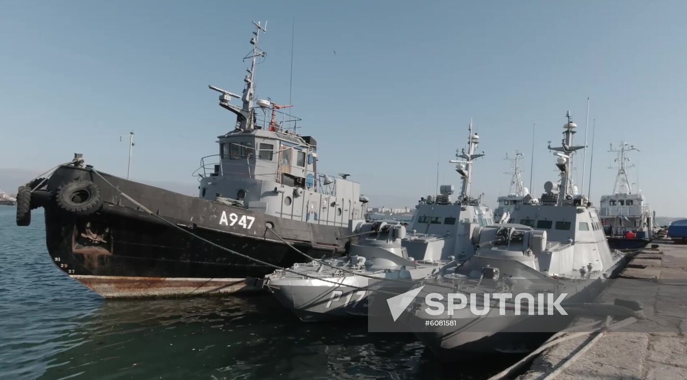 Ukraine Russia Ships