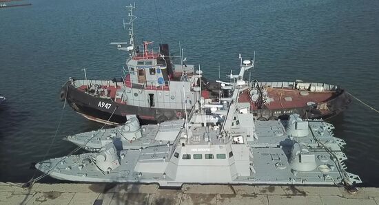 Ukraine Russia Ships