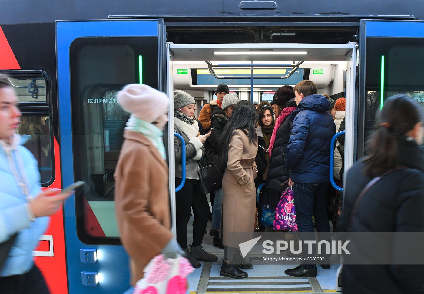 Russia Moscow New Public Transport System