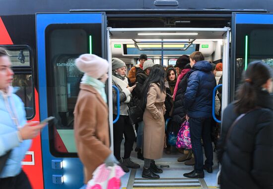 Russia Moscow New Public Transport System