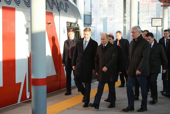 Russia Moscow New Public Transport System