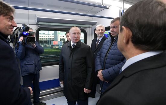Russia Moscow New Public Transport System