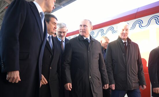 Russia Moscow New Public Transport System