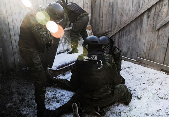 Russia Special Forces Drills
