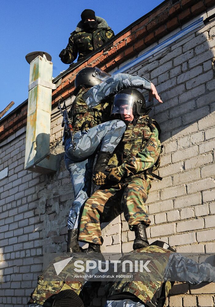 Russia Special Forces Drills